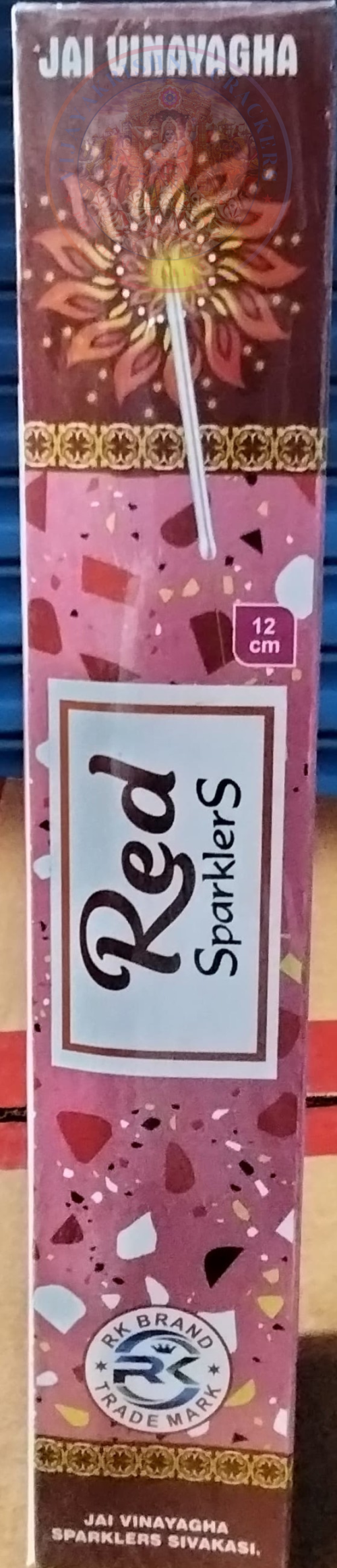 12 CM Red Sparklers